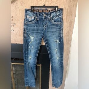 ROCK REVIVAL MENS 32 JEANS